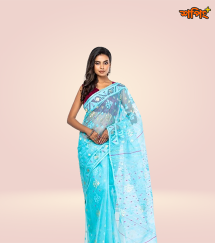 হাফ সিল্ক শাড়ি